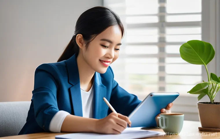 연금저축보험 세제 혜택 - **Prompt:** A vibrant, optimistic young Vietnamese woman in her late 20s, dressed in stylish busines...
