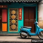 Home 12 종합부동산세 계산법 - 15% for main homes), set against a subtle map outline of Vietnam in the background, with colorful, c...