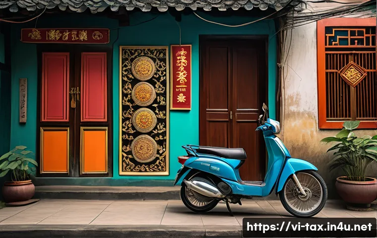 종합부동산세 계산법 - 15% for main homes), set against a subtle map outline of Vietnam in the background, with colorful, c...